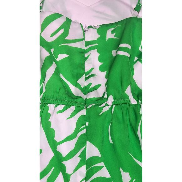 Lilly Pulitzer for Target Anniversary Boom Boom Jumpsuit  Kelly Green wide leg - Picture 9 of 10